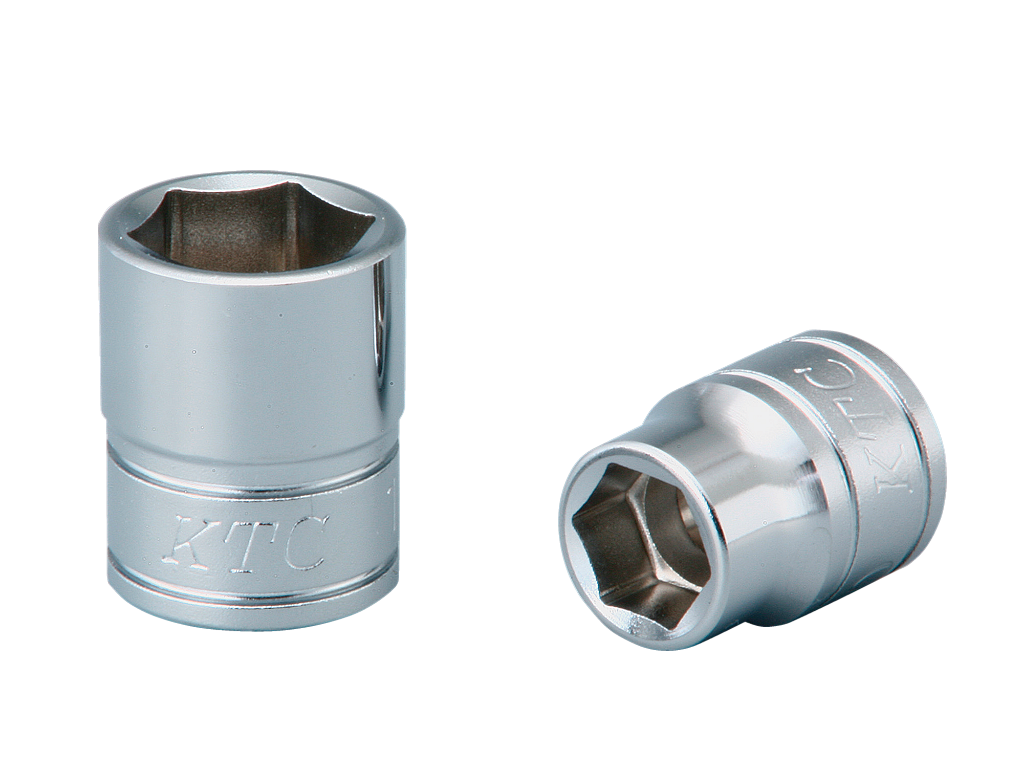 [B3-11] KTC(京都機械工具)9.5sq.ソケット（六角）（対辺11mm・全長23mm） 単品1個 - MisakaZoo