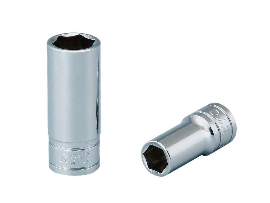 [B3M-08] KTC(京都機械工具)9.5sq.セミディープソケット（六角）（対辺8mm・全長40mm） 単品1個 - MisakaZoo