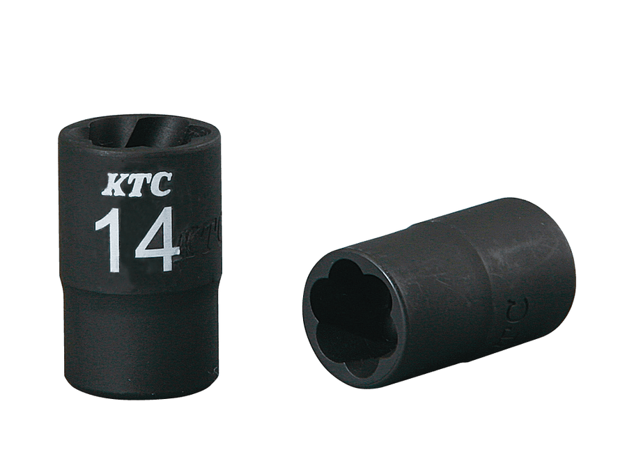 [B3TW-16] KTC(京都機械工具)9.5sq.ツイストソケット（対辺16mm・全長32mm） 単品1個 - MisakaZoo