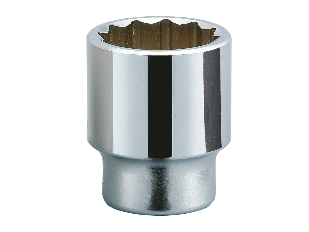 [B6-19W] KTC(京都機械工具)19.0sq.ソケット（十二角）（対辺19mm・全長46mm） 単品1個 - MisakaZoo