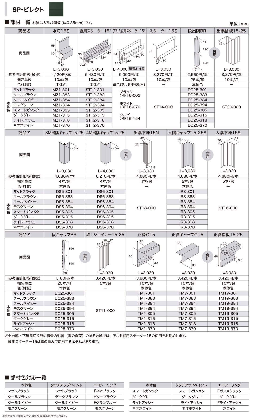 IG SIDING (アイジー工業) SP-ビレクト(SP-BITECT) カラー8色 メーカー30年保証