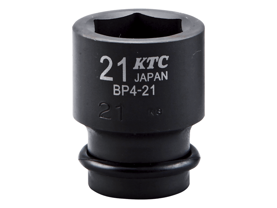 [BP4-17P] KTC(京都機械工具)12.7sq.インパクトレンチ用ソケット（標準）ピン・リング付（サイズ17mm） 単品1個 - MisakaZoo