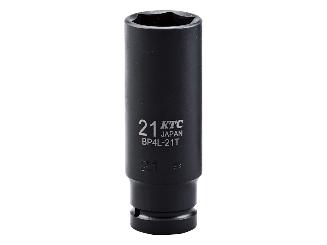 [BP4L-22T] KTC(京都機械工具)12.7sq.インパクトレンチ用ソケット（ディープ薄肉）（サイズ22mm） 単品1個 - MisakaZoo