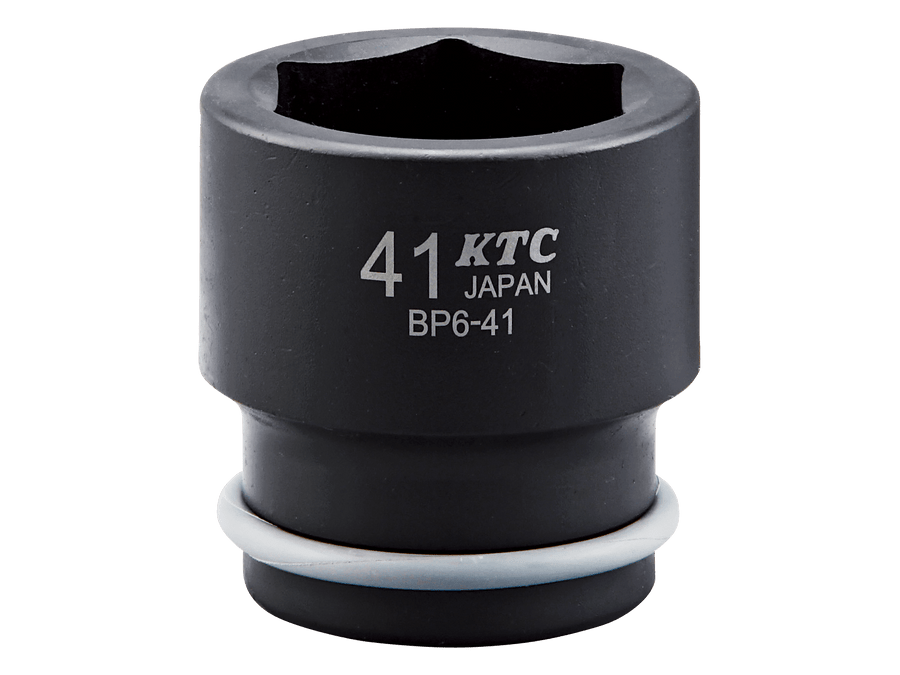 [BP6-26P] KTC(京都機械工具)19.0sq.インパクトレンチ用ソケット（標準）ピン・リング付（サイズ26mm） 単品1個 - MisakaZoo
