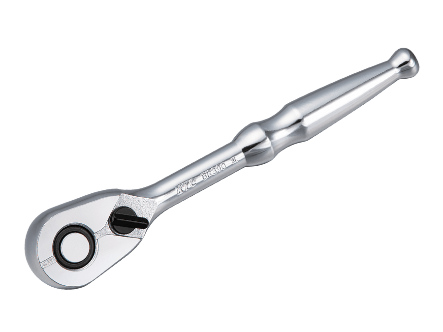 [BR390] KTC(京都機械工具)9.5sq.ラチェットハンドル（全長180mm） 単品1本 - MisakaZoo