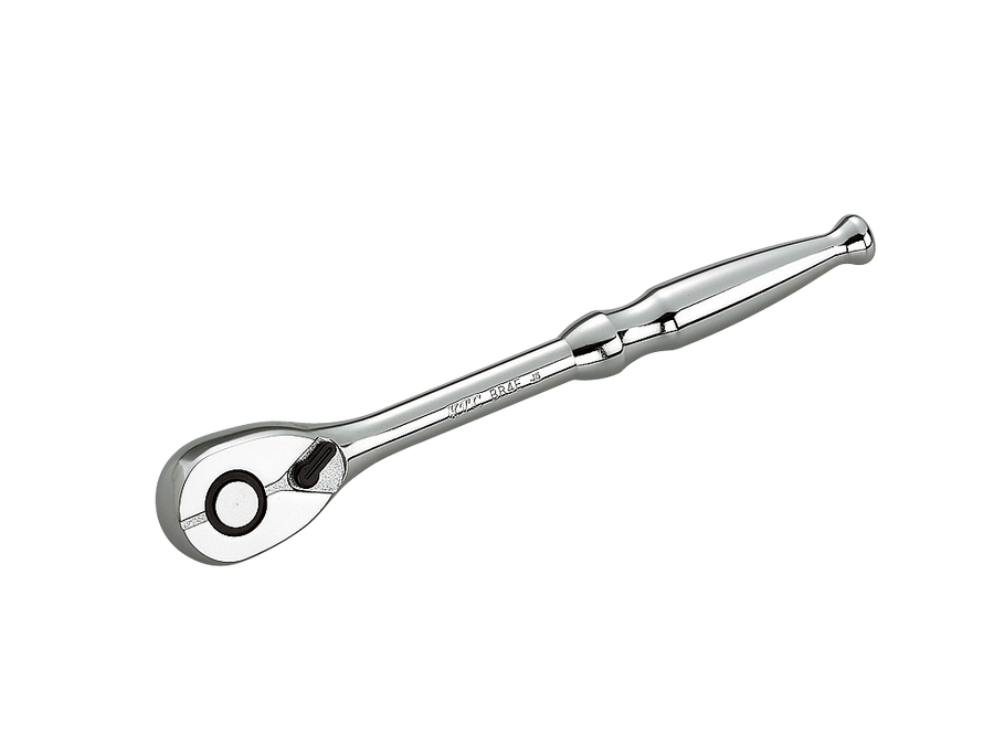 [BR4E] KTC(京都機械工具)12.7sq.ラチェットハンドル（全長250mm） 単品1本 - MisakaZoo