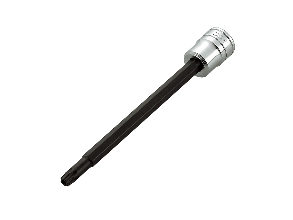 [BT2-T27H] KTC(京都機械工具)6.3sq.T型いじり止めトルクスビットソケット（サイズT27） 単品1個 - MisakaZoo