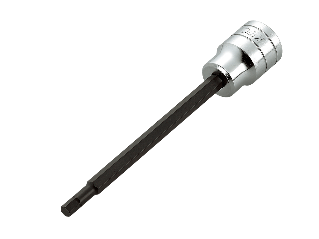 [BT4-5/16L] KTC(京都機械工具)12.7sq.ロングヘキサゴンビットソケット インチサイズ（サイズ5/16インチ） 単品1個 - MisakaZoo
