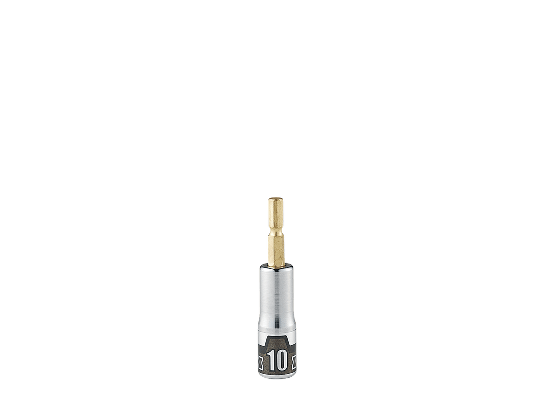 [BZP63S-10] KTC(京都機械工具)インパクトドライバ用ショートソケットビット 難攻不落（六角） 単品1個 - MisakaZoo