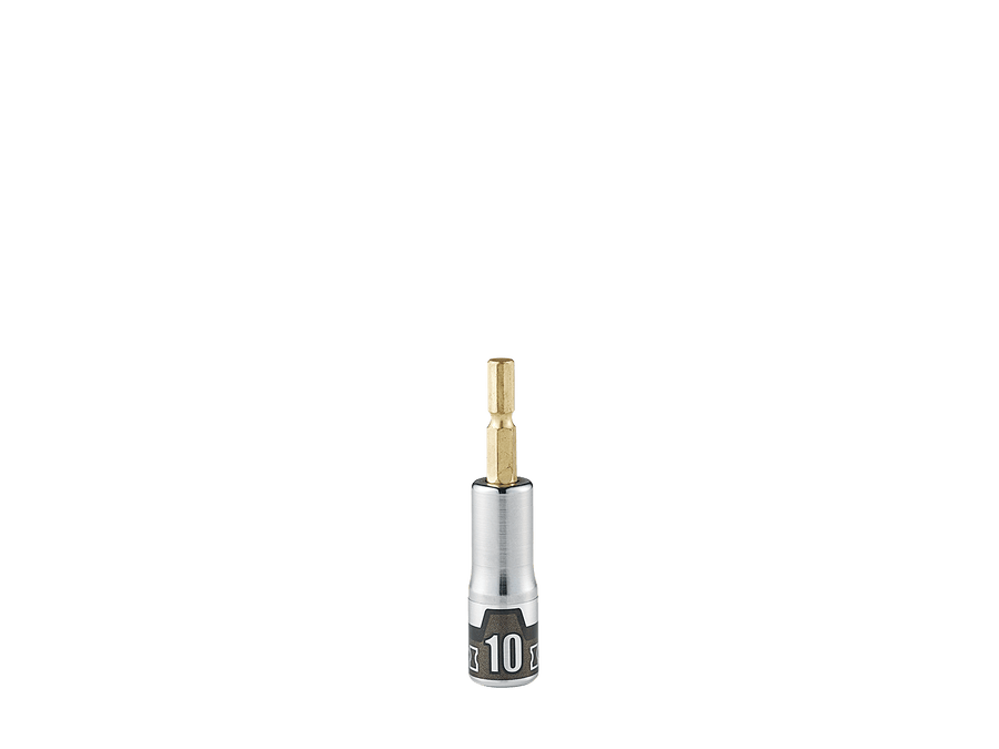 [BZP63S-10] KTC(京都機械工具)インパクトドライバ用ショートソケットビット 難攻不落（六角） 単品1個 - MisakaZoo