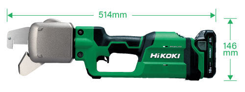 HiKoki｜ハイコーキ 18VCチャンネルカッタ CE18DYCA BH フルセット品