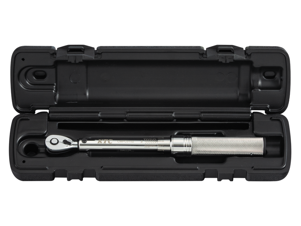 [CMPC0152] KTC(京都機械工具)6.3sq.プレセット型トルクレンチ（3〜15N・m 全長252mm） 単品1本