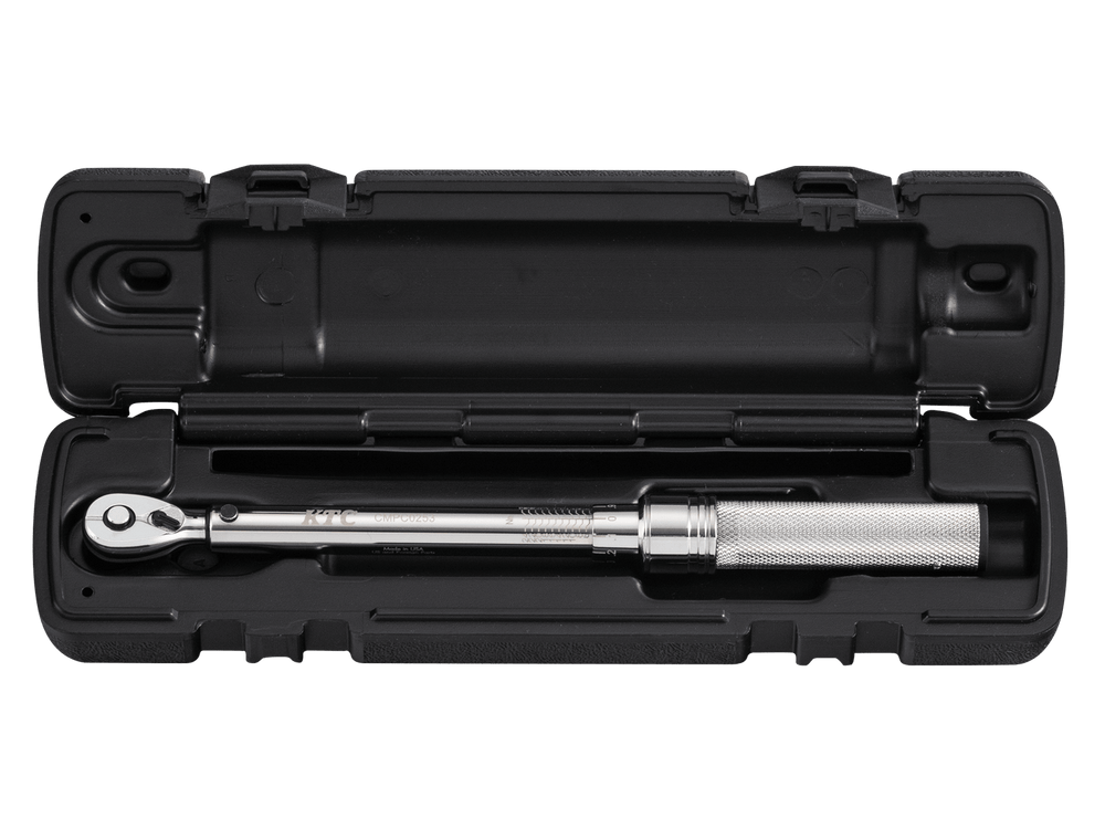 [CMPC0253] KTC(京都機械工具)9.5sq.プレセット型トルクレンチ（5〜25N・m 全長282mm） 単品1本 - MisakaZoo