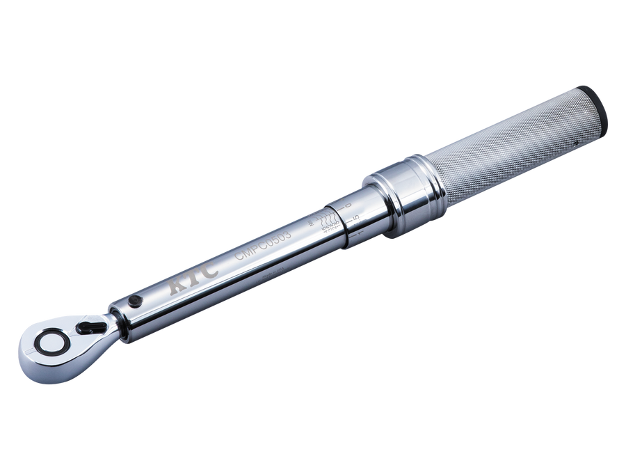 [CMPC0503] KTC(京都機械工具)9.5sq.プレセット型トルクレンチ（10〜50N・m 全長353mm） 単品1本