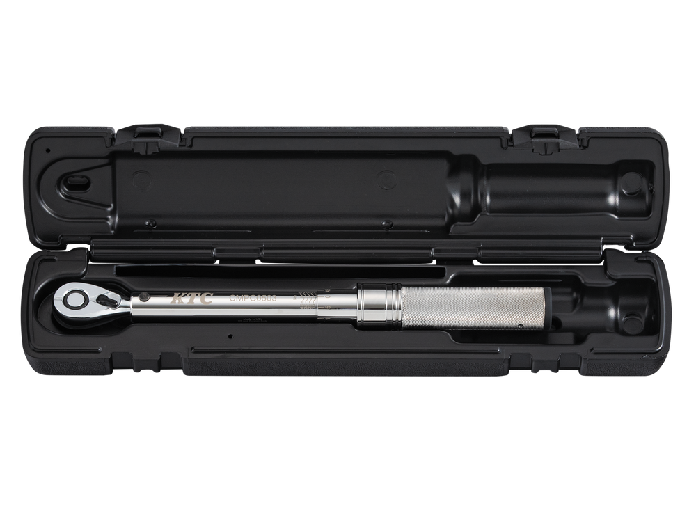 [CMPC0503] KTC(京都機械工具)9.5sq.プレセット型トルクレンチ（10〜50N・m 全長353mm） 単品1本