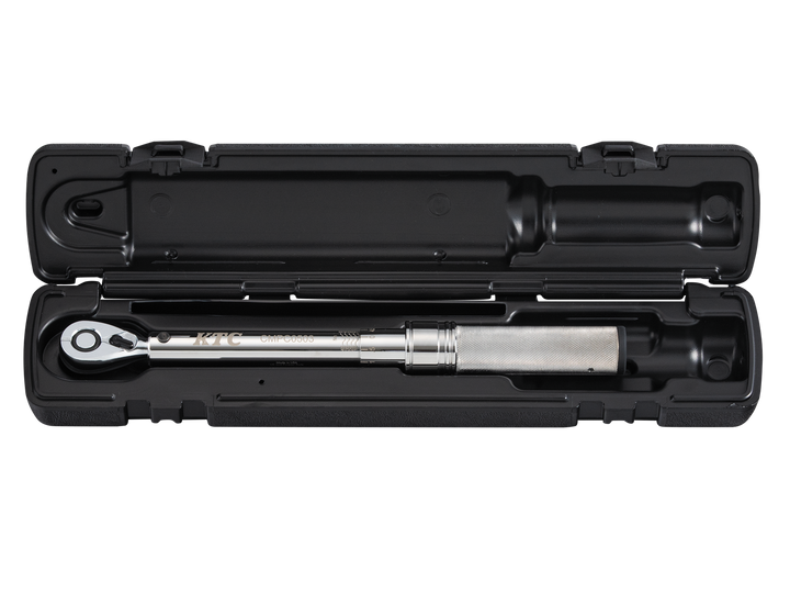 [CMPC0503] KTC(京都機械工具)9.5sq.プレセット型トルクレンチ（10〜50N・m 全長353mm） 単品1本
