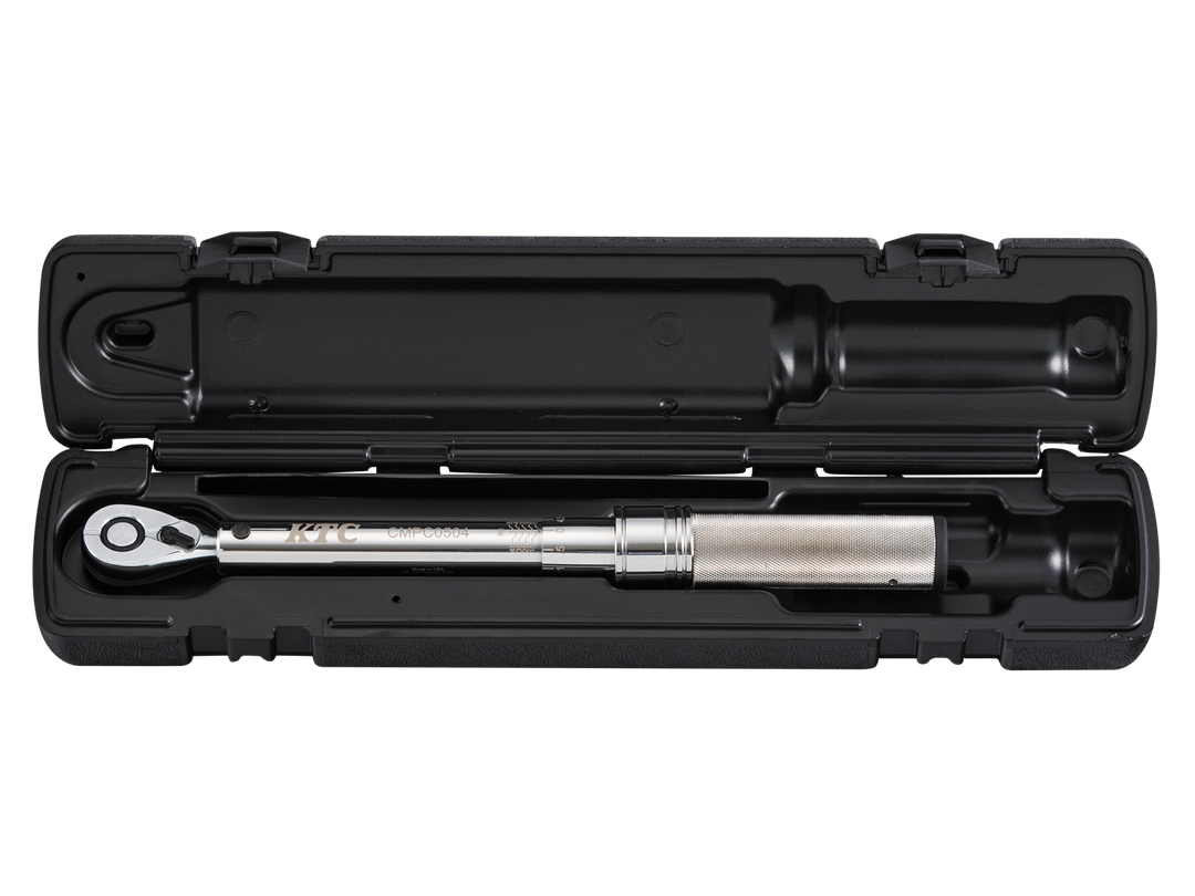 [CMPC0504] KTC(京都機械工具)12.7sq.プレセット型トルクレンチ（10〜50N・m 全長335mm） 単品1本