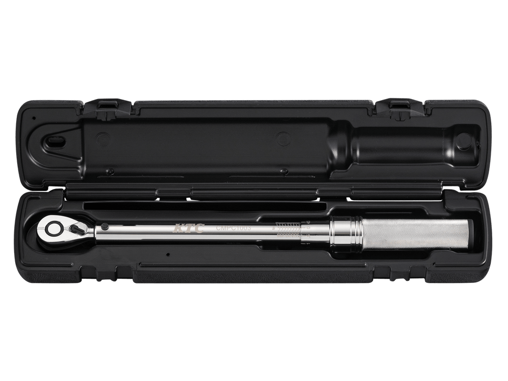 [CMPC1003] KTC(京都機械工具)9.5sq.プレセット型トルクレンチ（20〜100N・m 全長400mm） 単品1本 - MisakaZoo