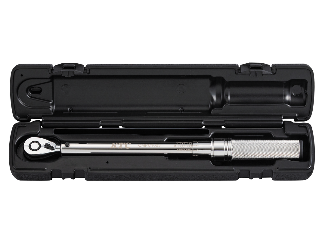 [CMPC1003] KTC(京都機械工具)9.5sq.プレセット型トルクレンチ（20〜100N・m 全長400mm） 単品1本