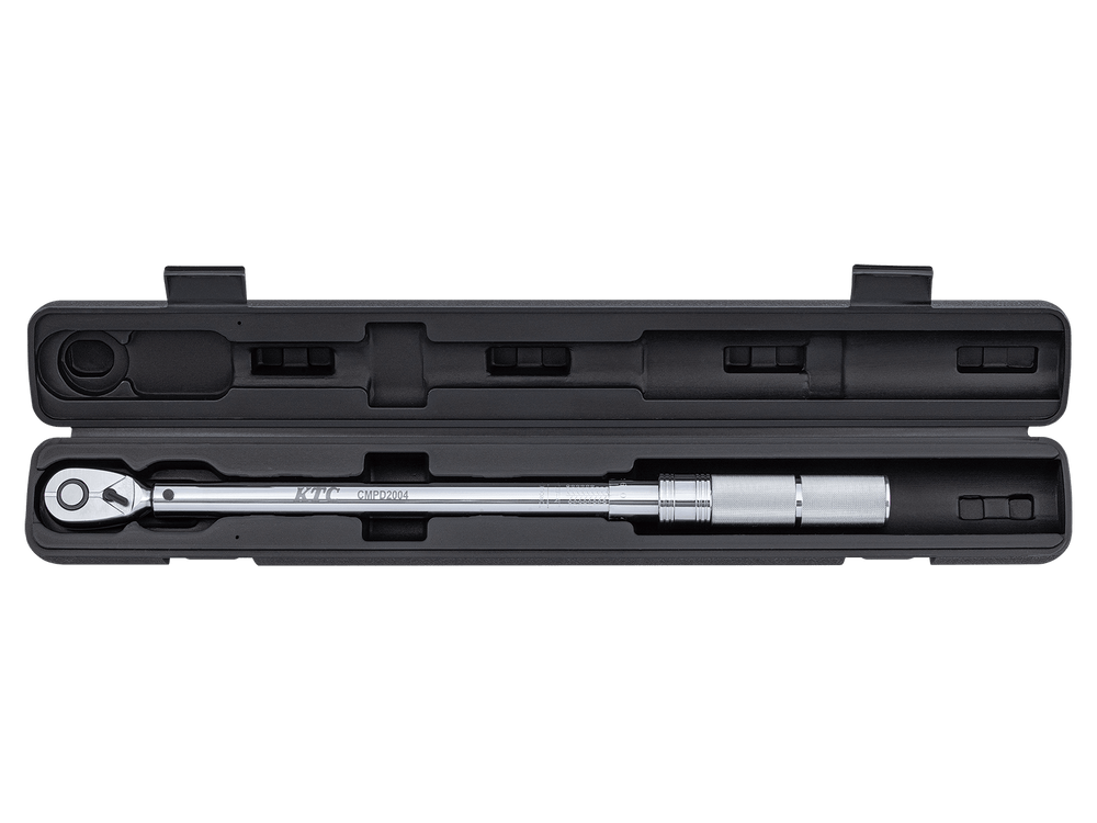 [CMPD2004] KTC(京都機械工具)12.7sq.プレセット型トルクレンチ（トルク測定範囲40~200N･m） 単品1本 - MisakaZoo