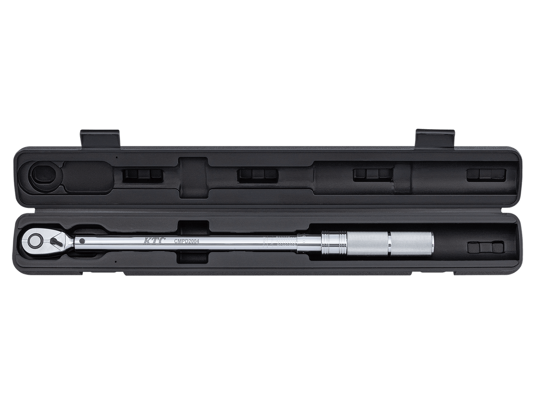 [CMPD2004] KTC(京都機械工具)12.7sq.プレセット型トルクレンチ（トルク測定範囲40~200N･m） 単品1本 - MisakaZoo