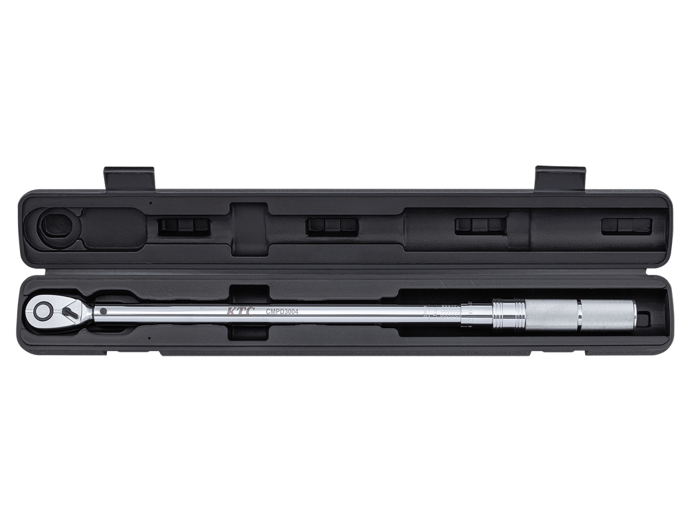 [CMPD3004] KTC(京都機械工具)12.7sq.プレセット型トルクレンチ（トルク測定範囲60~300N･m） 単品1本 - MisakaZoo