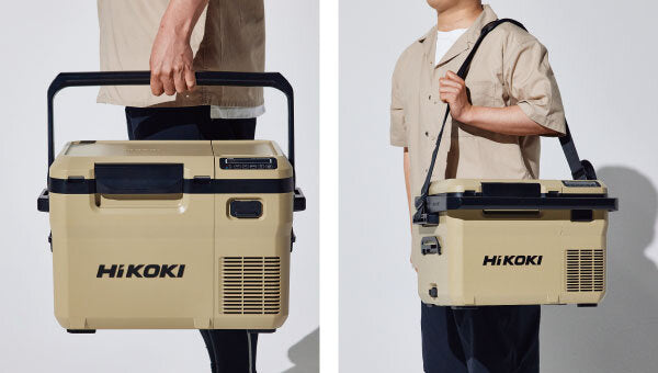 [10.5L｜本体+2.5Ah電池1台] Hikoki 36V/18V コードレス冷温庫 UL18DD 本体と2.5Ah電池１台(BSL36A18X)