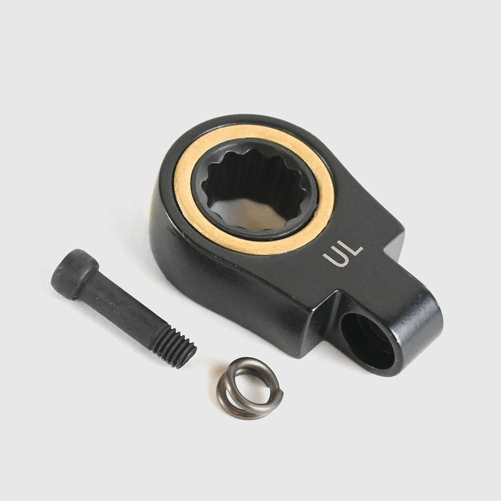 [CWLA-08-BG] KUROKIN 黒金(Black & Gold) 交換用首振りラチェットヘッド 8mm 1セット - MisakaZoo