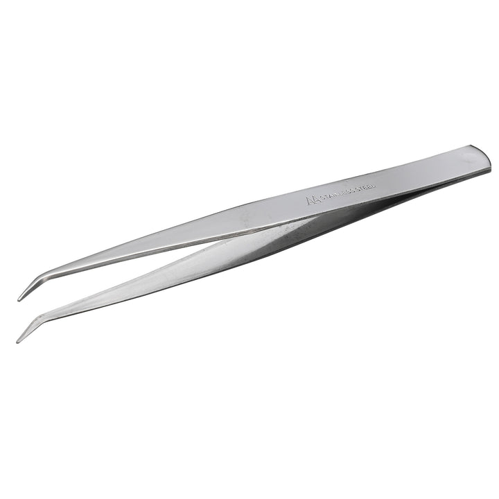 [128] ANEX Stainless Steel Tweezers AA Type Curved 150mm Package