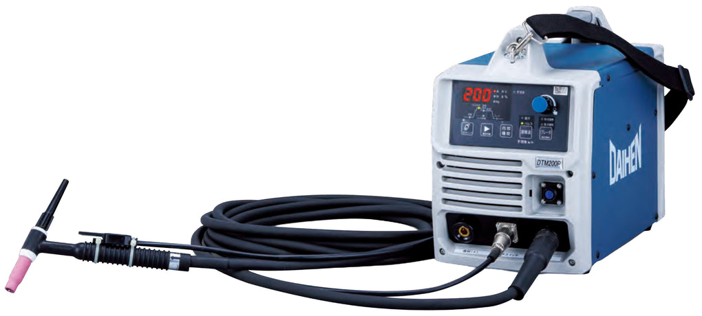 ダイヘン 直流TIG溶接機 デジタルティグミニ200P DTM-200P (アナログリモコン付: アナログリモコン8ｍ(有線)　K8207M00)