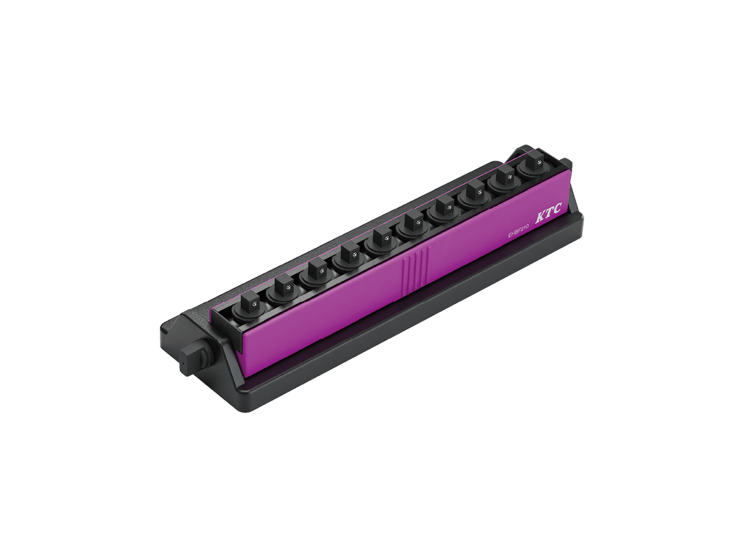 [EHBF210] KTC(京都機械工具)6.3sq.マグネットソケットホルダー（角度可変タイプ）（差込角6.3sq.・クリップ数10コ） 単品1個 - MisakaZoo