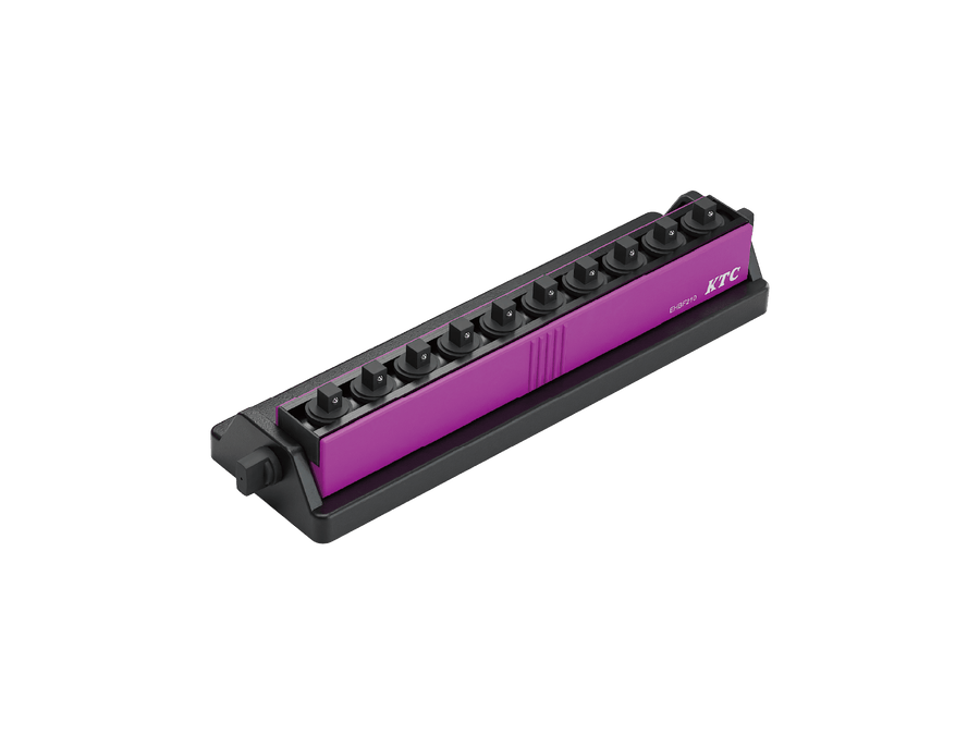 [EHBF210] KTC(京都機械工具)6.3sq.マグネットソケットホルダー（角度可変タイプ）（差込角6.3sq.・クリップ数10コ） 単品1個 - MisakaZoo