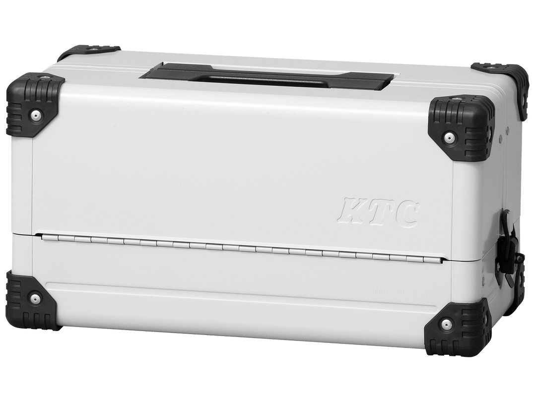 [EK-10A] KTC(京都機械工具)両開きメタルケース（W440×D233×H230 シルバー） 単品1個 - MisakaZoo