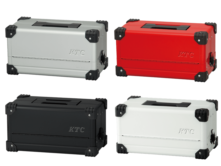 [EK-10AGBK] KTC(京都機械工具)両開きメタルケース（W440×D233×H230 ブラック） 単品1個 - MisakaZoo