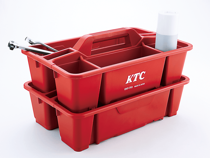 [EKP-TR3] KTC(京都機械工具)プラハードトレイ（カラーレッド） 単品1個 - MisakaZoo