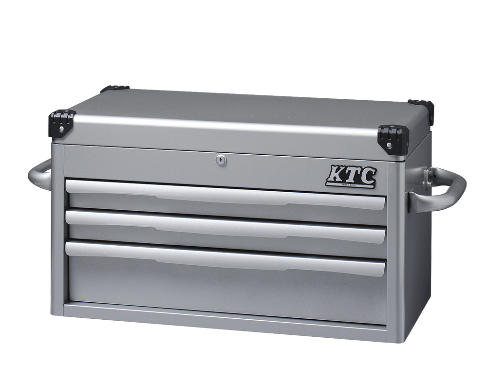 [EKR-1003WH] KTC(京都機械工具)トップチェスト（3段3引出し）（W715×D390×H410 ホワイト） 単品1台