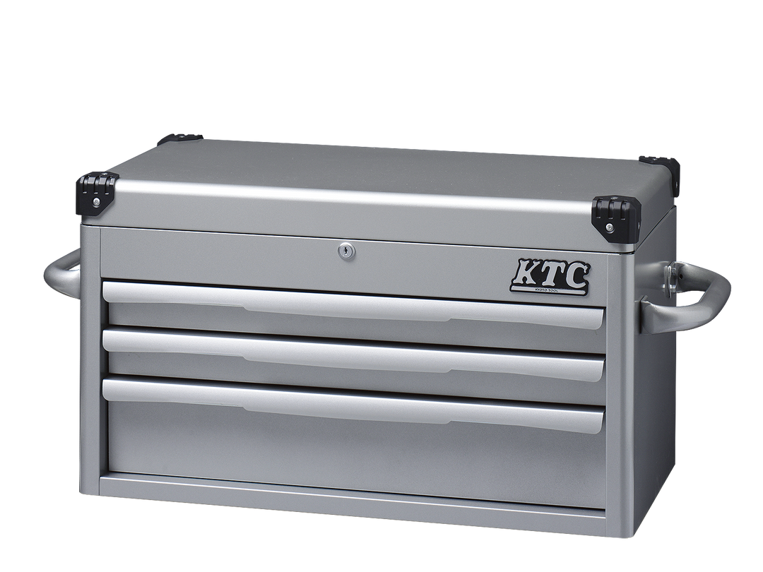 [EKR-1003WH] KTC(京都機械工具)トップチェスト（3段3引出し）（W715×D390×H410 ホワイト） 単品1台