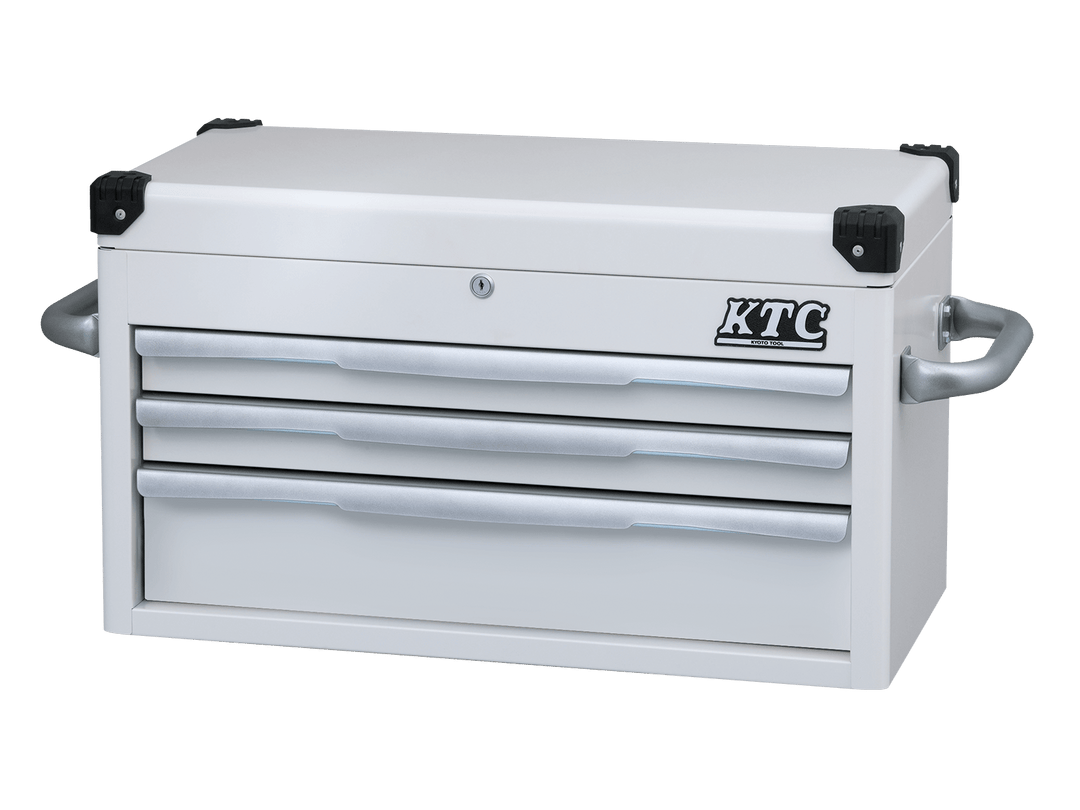 [EKR-1003BK] KTC(京都機械工具)トップチェスト（3段3引出し）（W715×D390×H410 ブラック） 単品1台 - MisakaZoo