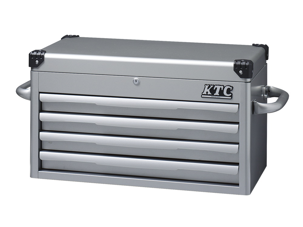 [EKR-1004WH] KTC(京都機械工具)トップチェスト（4段4引出し）（W715×D390×H410 ホワイト） 単品1台