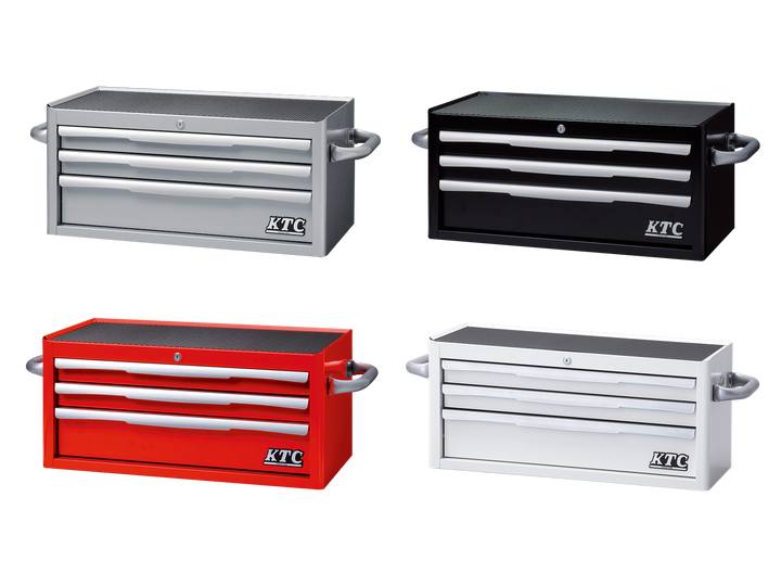 [EKR-2003R] KTC(京都機械工具)フラットトップチェスト（3段3引出し）（W715×D390×H330 レッド） 単品1台