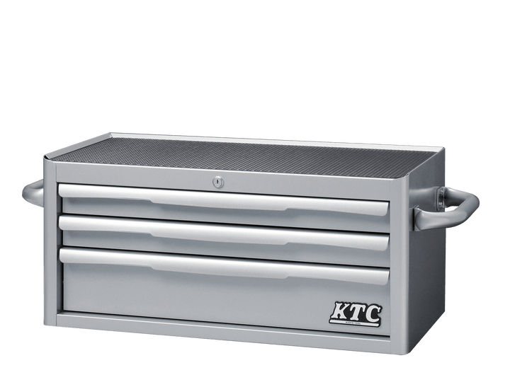 [EKR-2003BK] KTC(京都機械工具)フラットトップチェスト（3段3引出し）（W715×D390×H330 ブラック） 単品1台 - MisakaZoo