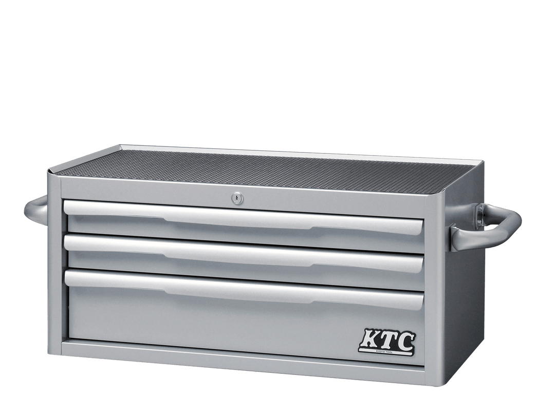 [EKR-2003WH] KTC(京都機械工具)フラットトップチェスト（3段3引出し）（W715×D390×H330 ホワイト） 単品1台 - MisakaZoo