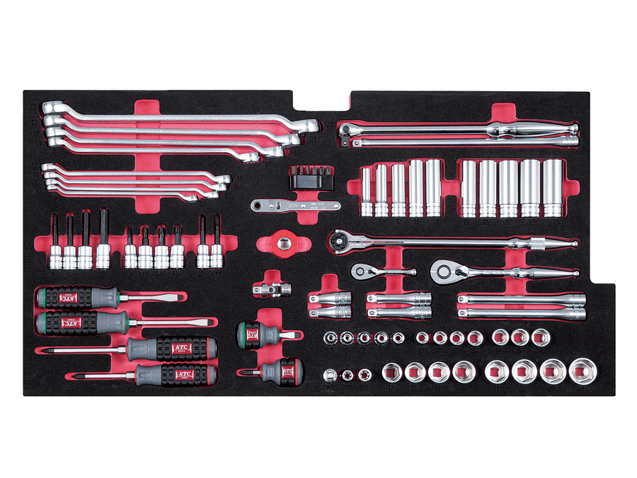 [ETKT73-01R5] KTC(京都機械工具)ハイメカツールセット用 チェスト（EKR-1004）トップ用収納トレイ 単品1個 - MisakaZoo