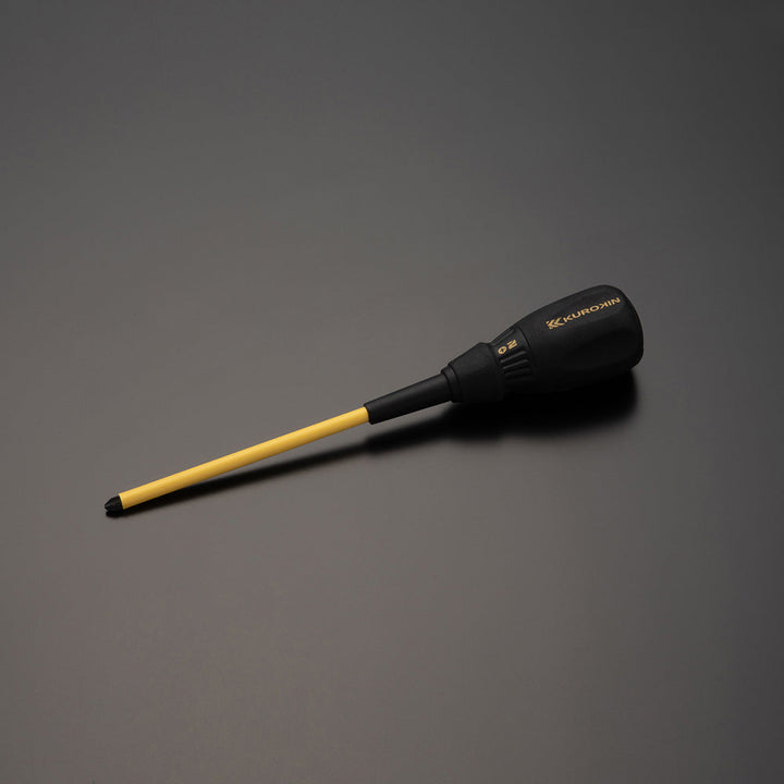 [556D-BG] KUROKIN 黒金(Black & Gold) 電工ドライバー -5.5×150mm 単品1個