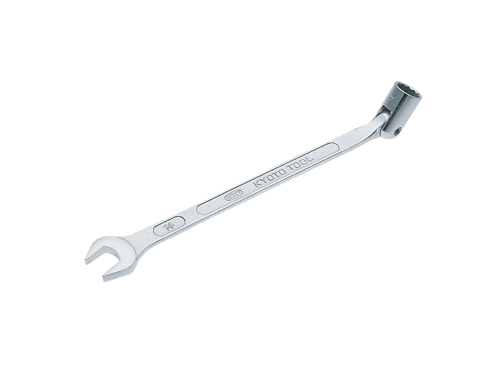 [FBS-10] KTC(京都機械工具)フレックスソケットスパナ（対辺10mm・全長180mm） 単品1個 - MisakaZoo