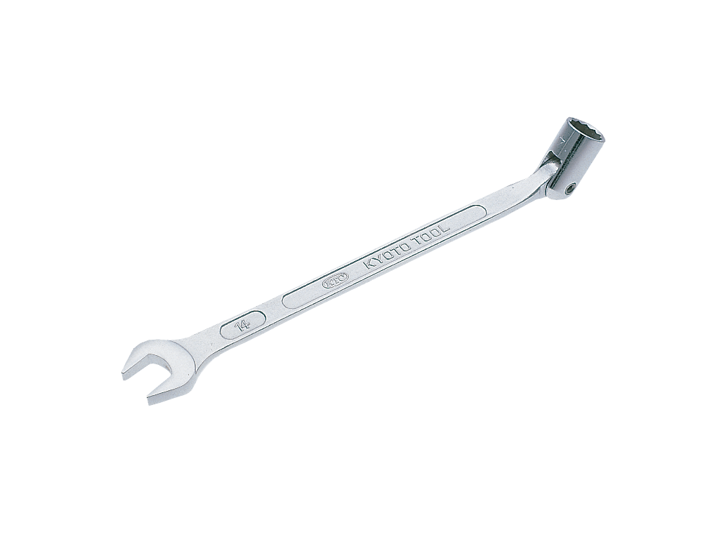 [FBS-19] KTC(京都機械工具)フレックスソケットスパナ（対辺19mm・全長265mm） 単品1個 - MisakaZoo