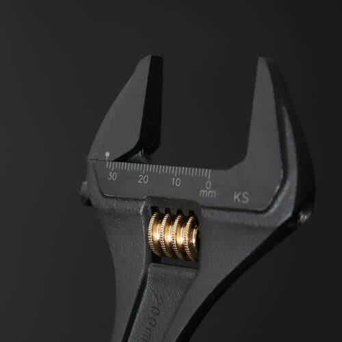 [FGP-32-BG] KUROKIN 黒金(Black & Gold) クイック モンキーレンチ 単品1丁 - MisakaZoo