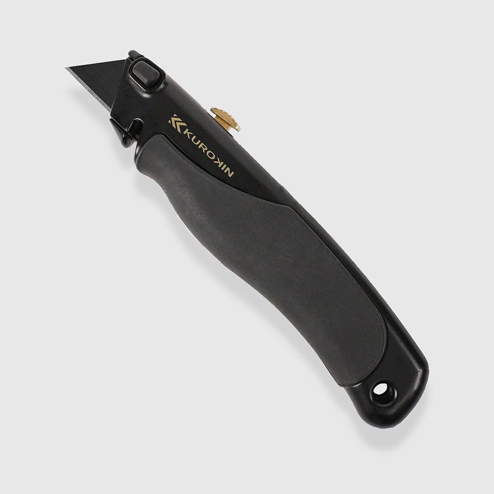 [FK11-BG] KUROKIN 黒金(Black & Gold) 電工ユーティリティナイフ 単品1丁 - MisakaZoo