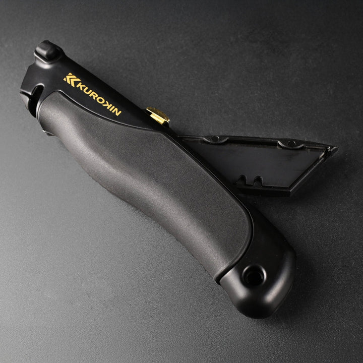 [FK11-BG] KUROKIN 黒金(Black & Gold) 電工ユーティリティナイフ 単品1丁 - MisakaZoo