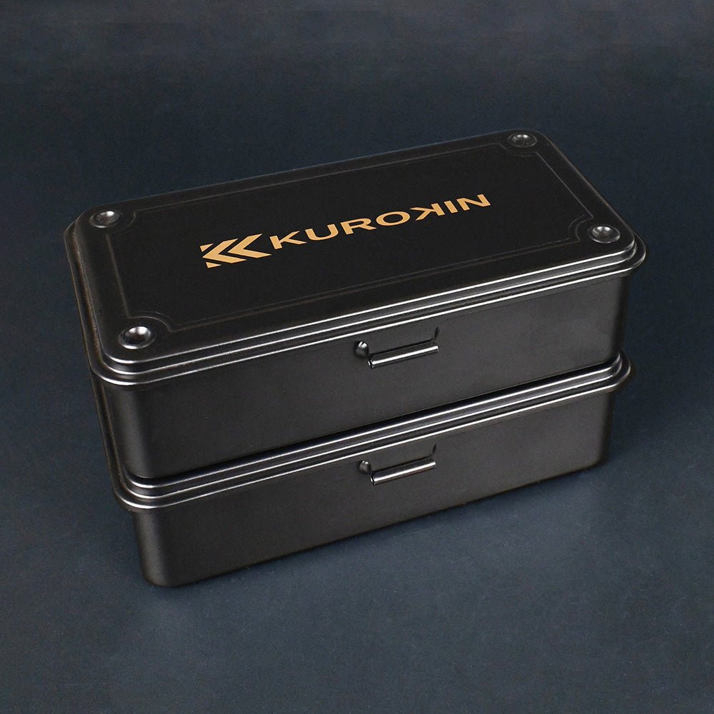 [FT-190-BG] KUROKIN 黒金(Black & Gold) ツールボックス 単品1個 - MisakaZoo